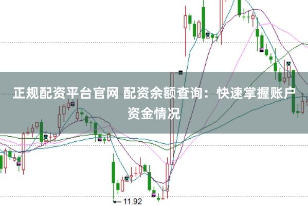 正规配资平台官网 配资余额查询：快速掌握账户资金情况