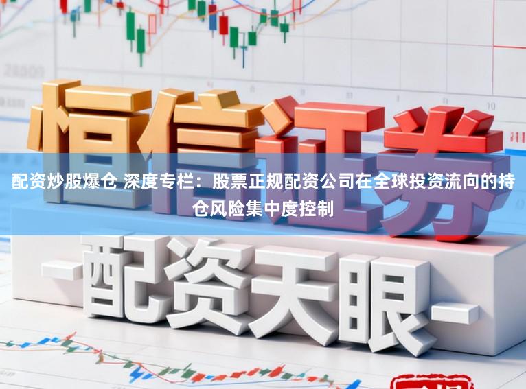 配资炒股爆仓 深度专栏：股票正规配资公司在全球投资流向的持仓风险集中度控制