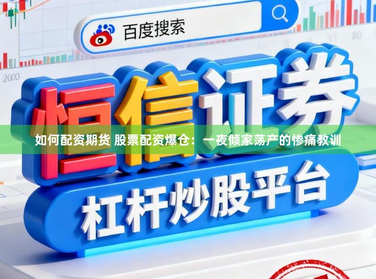 如何配资期货 股票配资爆仓：一夜倾家荡产的惨痛教训